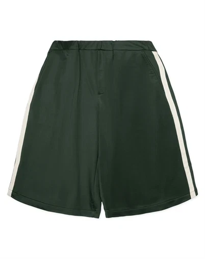 Woodbird - WBChang Track Shorts - Pine Green